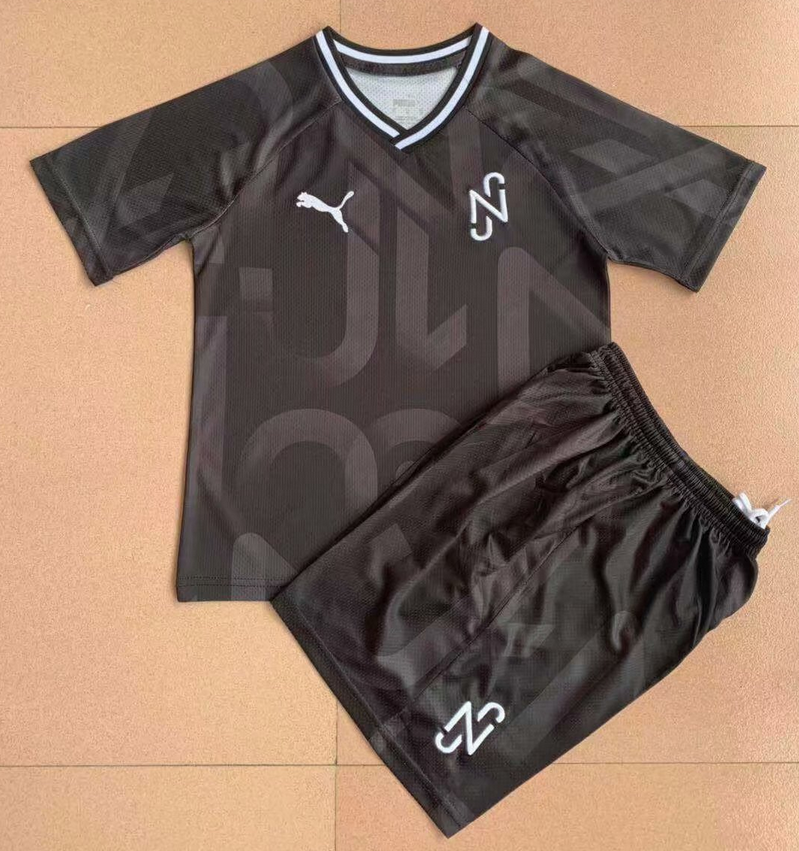 2021/22 Kids Neymar Future Black Soccer Kits Shirt with Shorts